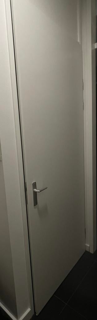 Berkvens Binnendeur 93x231,5 cm opdek links wit, Doe-het-zelf en Verbouw, Deuren en Horren, Gebruikt, Binnendeur, 215 cm of meer