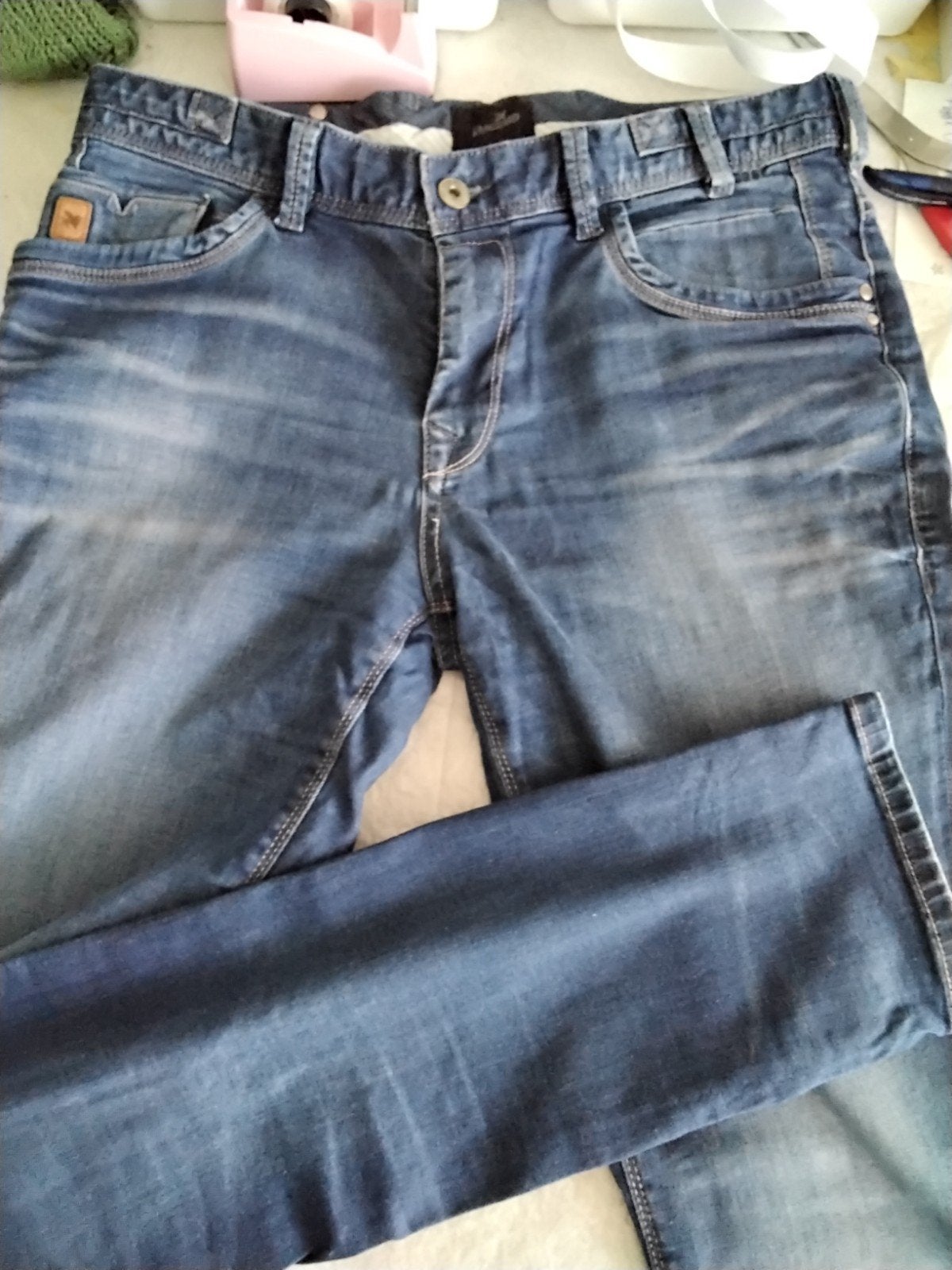 Vanguard Jeans W32/L36 - Zo goed als nieuw, Kleding | Heren, Spijkerbroeken en Jeans, Blauw, W32 (confectie 46) of kleiner, Ophalen of Verzenden