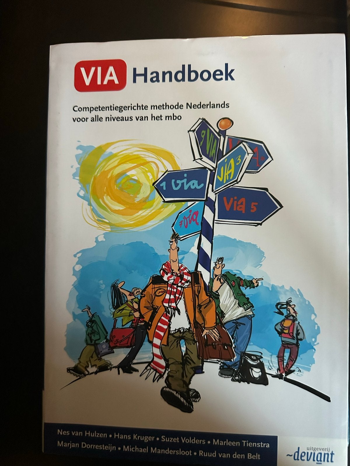 VIA Handboek Nederlands MBO - Competentiegericht, Ophalen of Verzenden, Alpha, Zo goed als nieuw, MBO