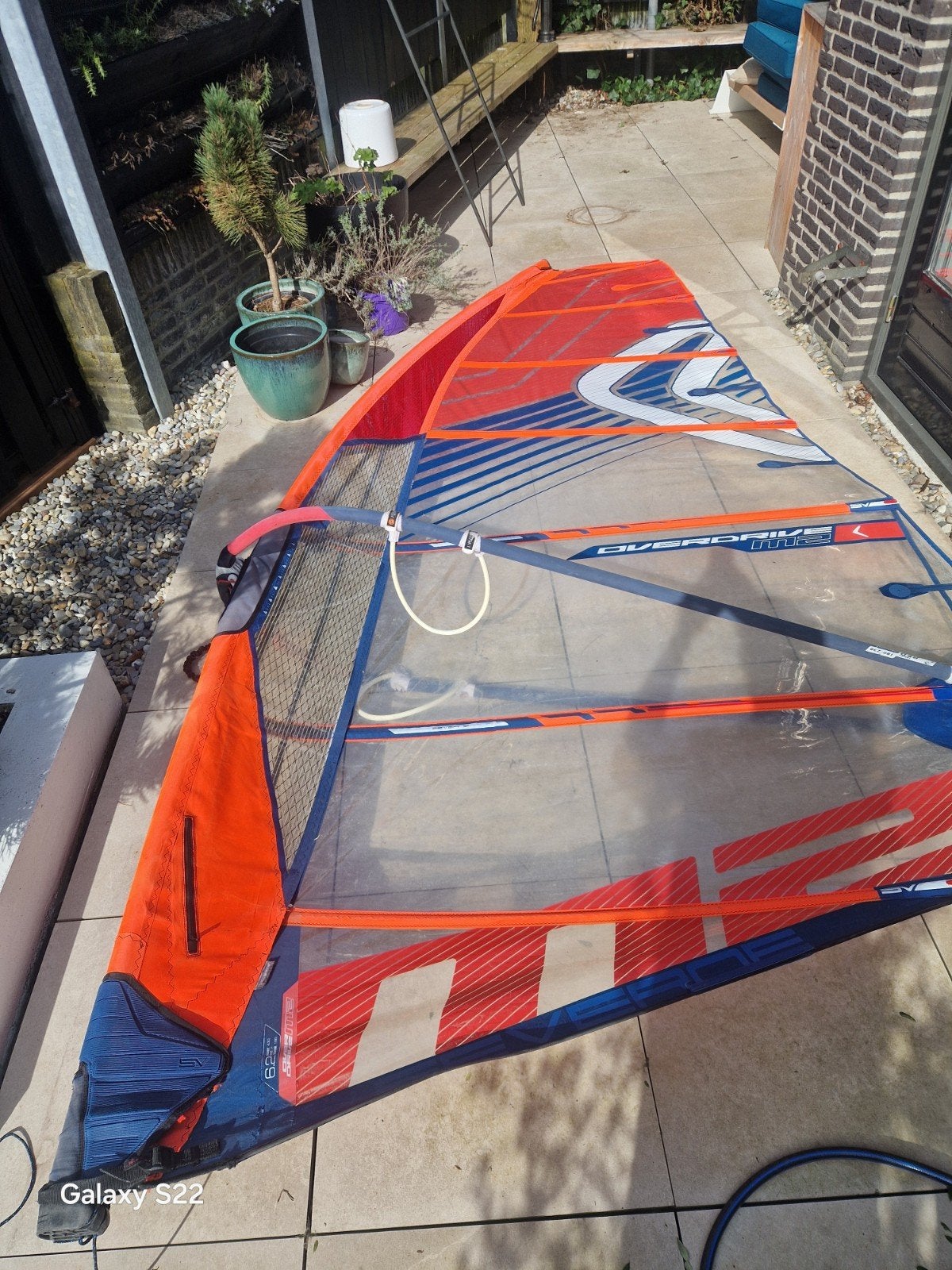 Severne Overdrive 6,2, Watersport en Boten, Windsurfen, Ophalen, Zeil