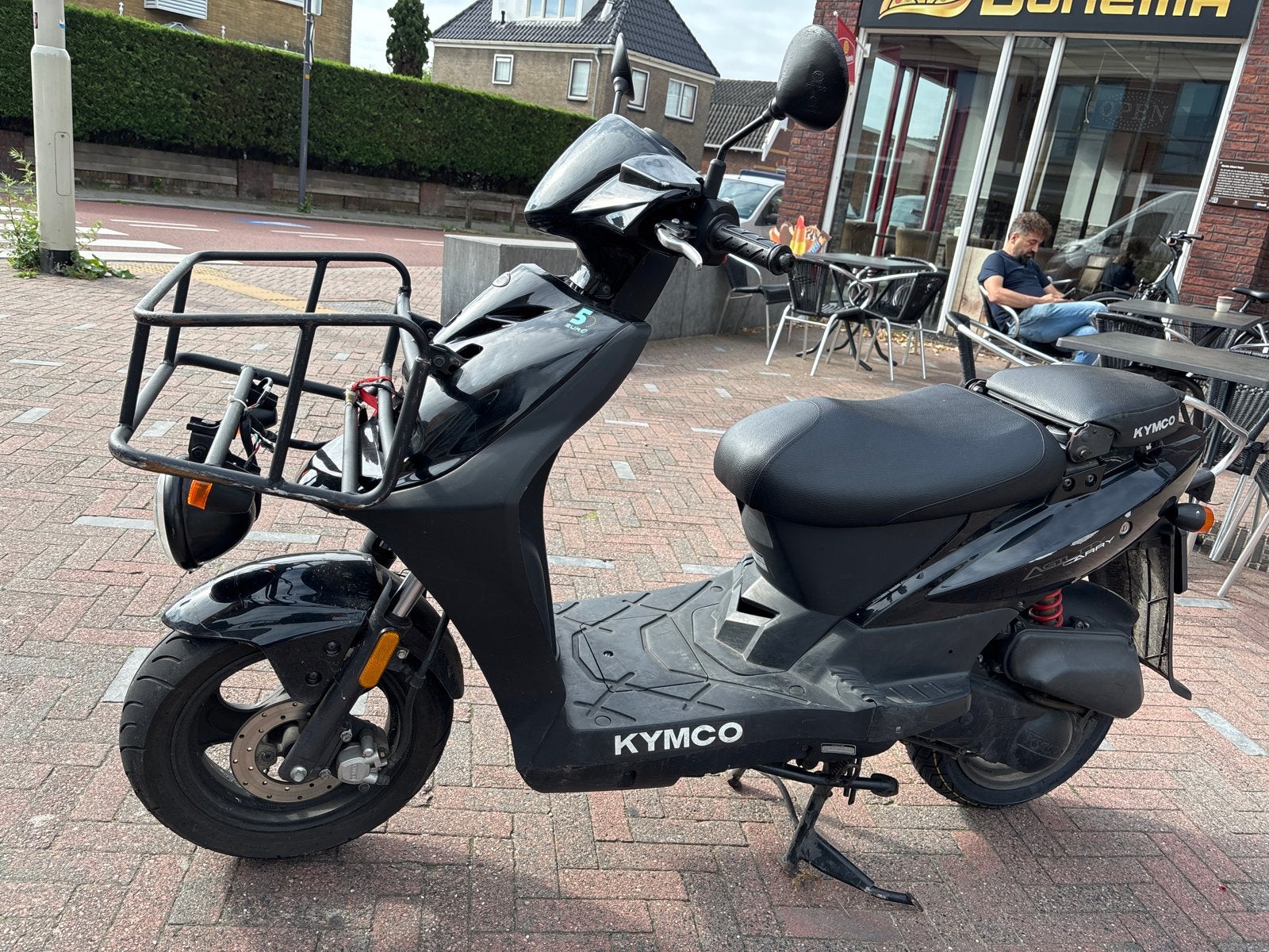 Kymco Agility Carry - Ideaal voor bezorging of boodschappen, Fietsen en Brommers, Gebruikt, Maximaal 45 km/u, Ophalen of Verzenden