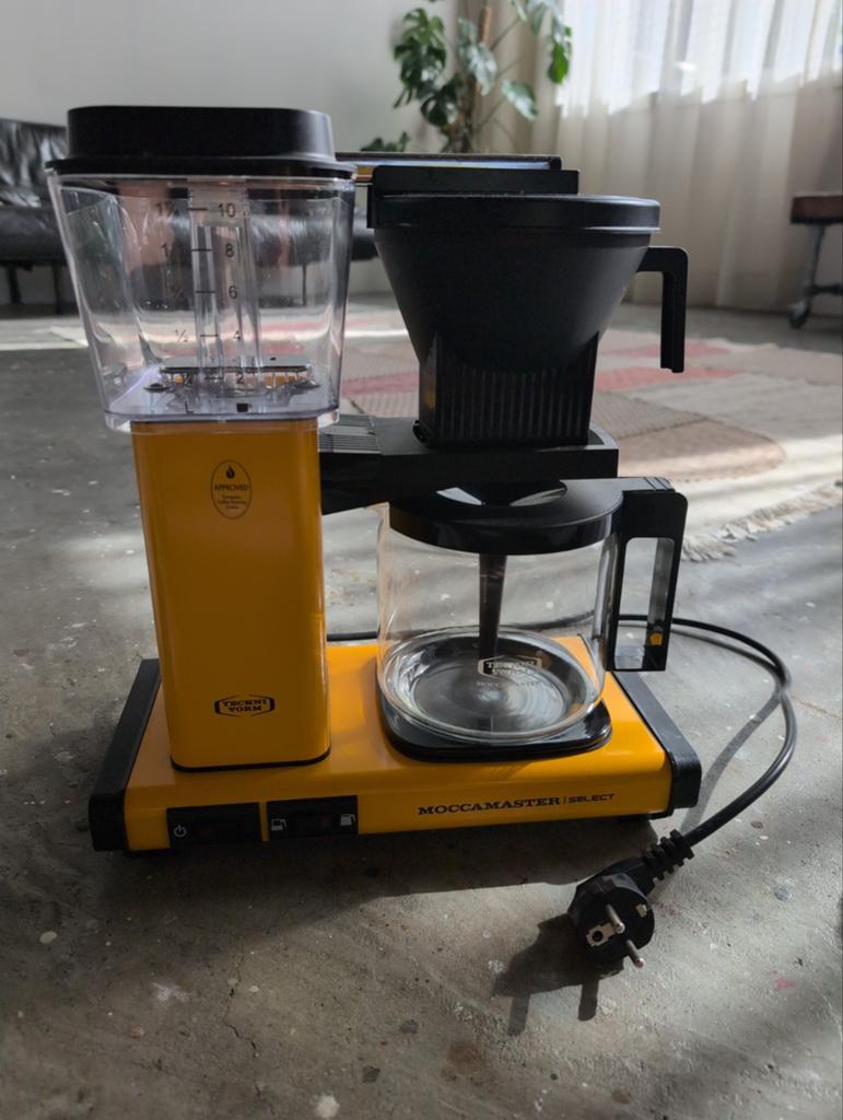 Moccamaster Select Koffiezetapparaat - Super Conditie, Koffiemachine, Gemalen koffie, Ophalen of Verzenden, Zo goed als nieuw