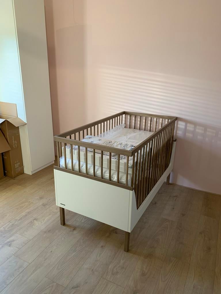 Kidsmill Sepp meegroeiledikant 70x140 cm - Mooi en stevig, Ophalen, Gebruikt, 70 tot 85 cm, 140 tot 160 cm