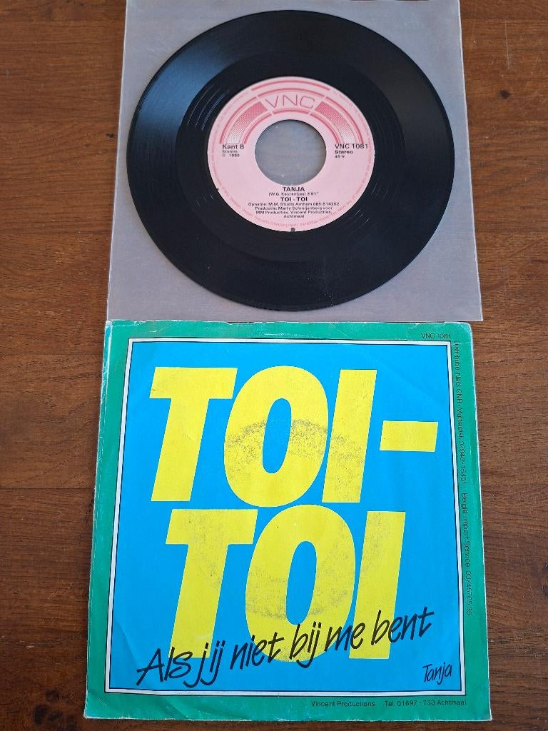 Toi-Toi,als jij niet bij me bent, Ophalen of Verzenden, Gebruikt, Overige formaten, Pop