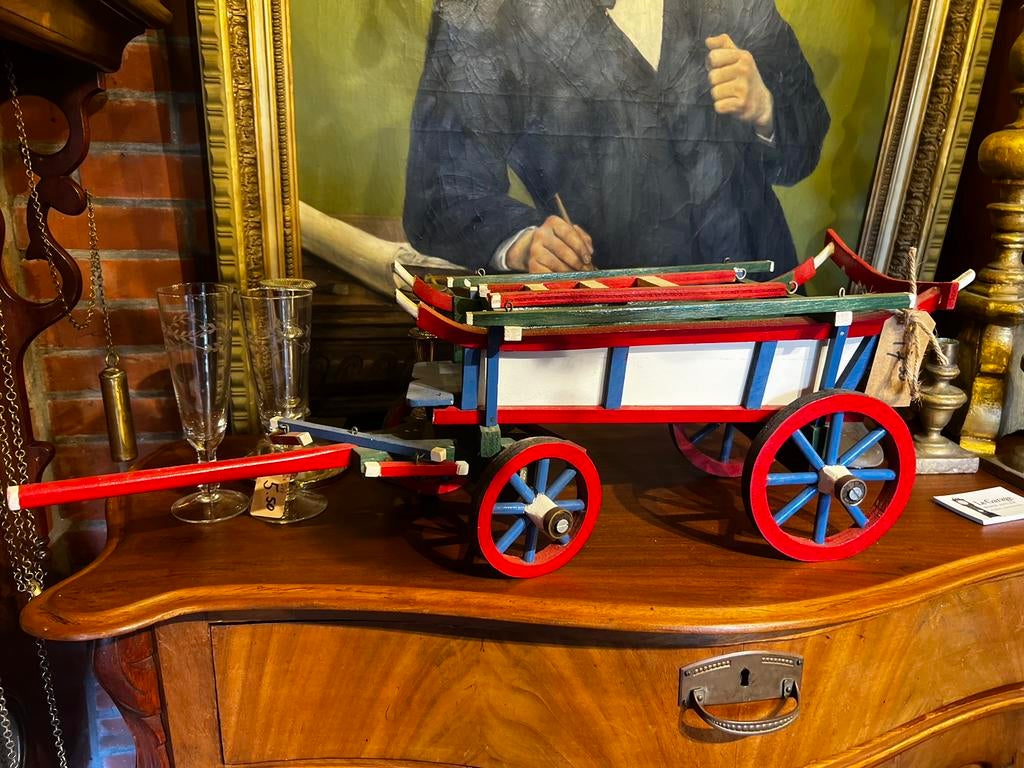 Houten boerenwagen, Ophalen of Verzenden