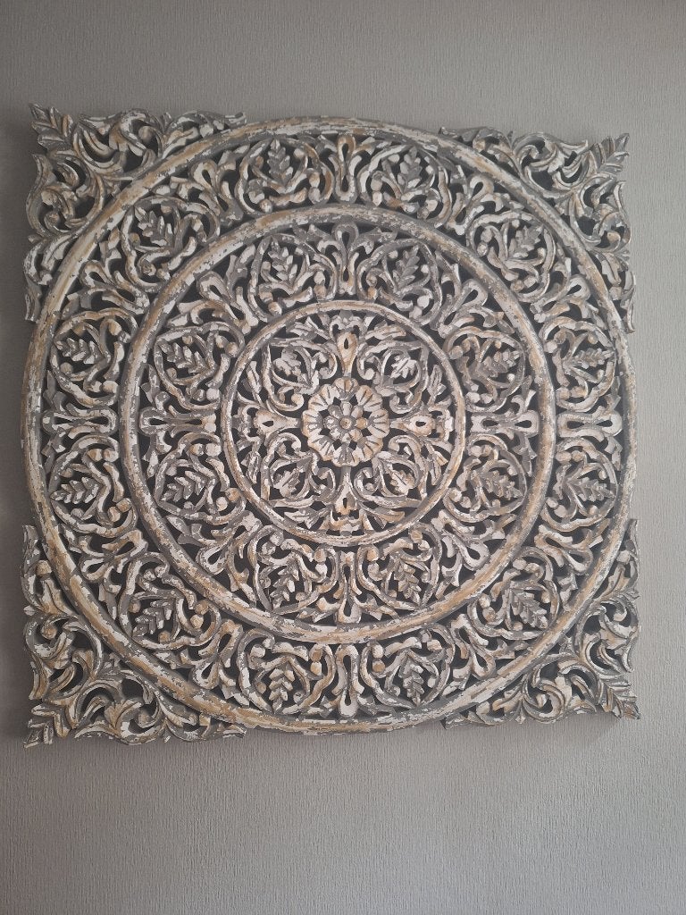 PTMD wandpaneel 90 x 90 cm, Ophalen, Zo goed als nieuw, Hout