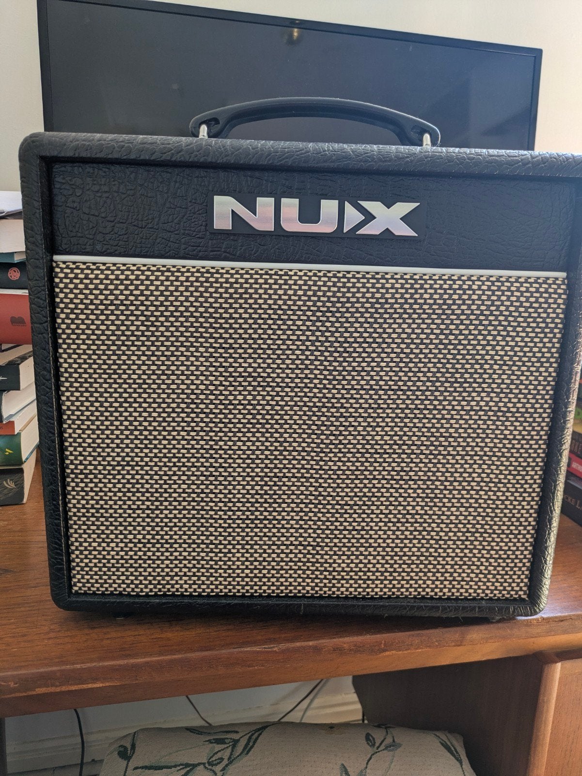 Nux amp te koop!, Ophalen, Zo goed als nieuw, Gitaar, Minder dan 50 watt