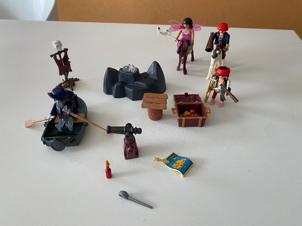 Playmobil  piraten, Ophalen of Verzenden, Zo goed als nieuw, Complete set