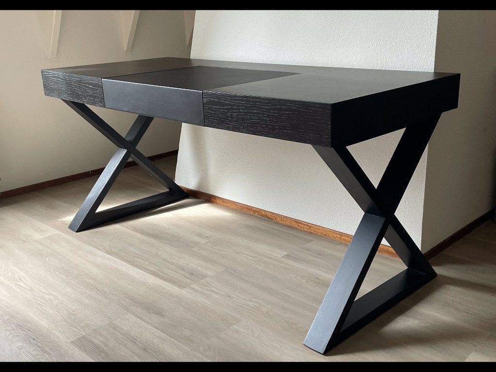 Bureau, Ophalen, 160 cm, Hout, Zo goed als nieuw