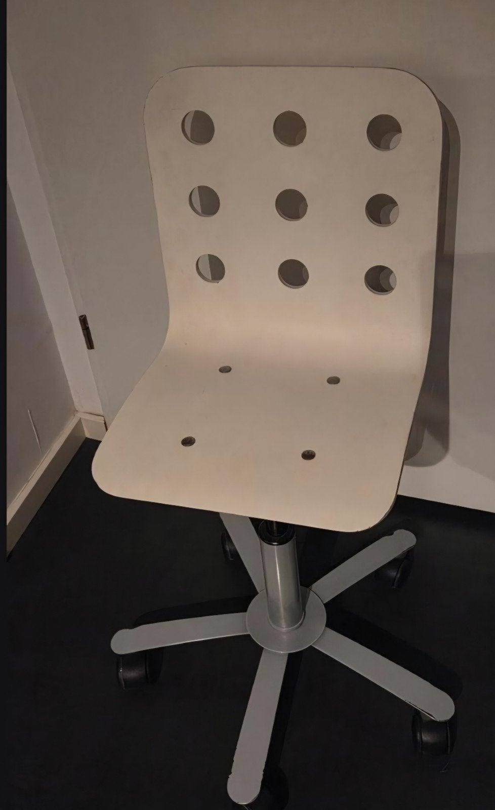 IKEA Bureaustoel - Comfortabel en Compact, Ophalen, Gebruikt, Wit, Bureaustoel