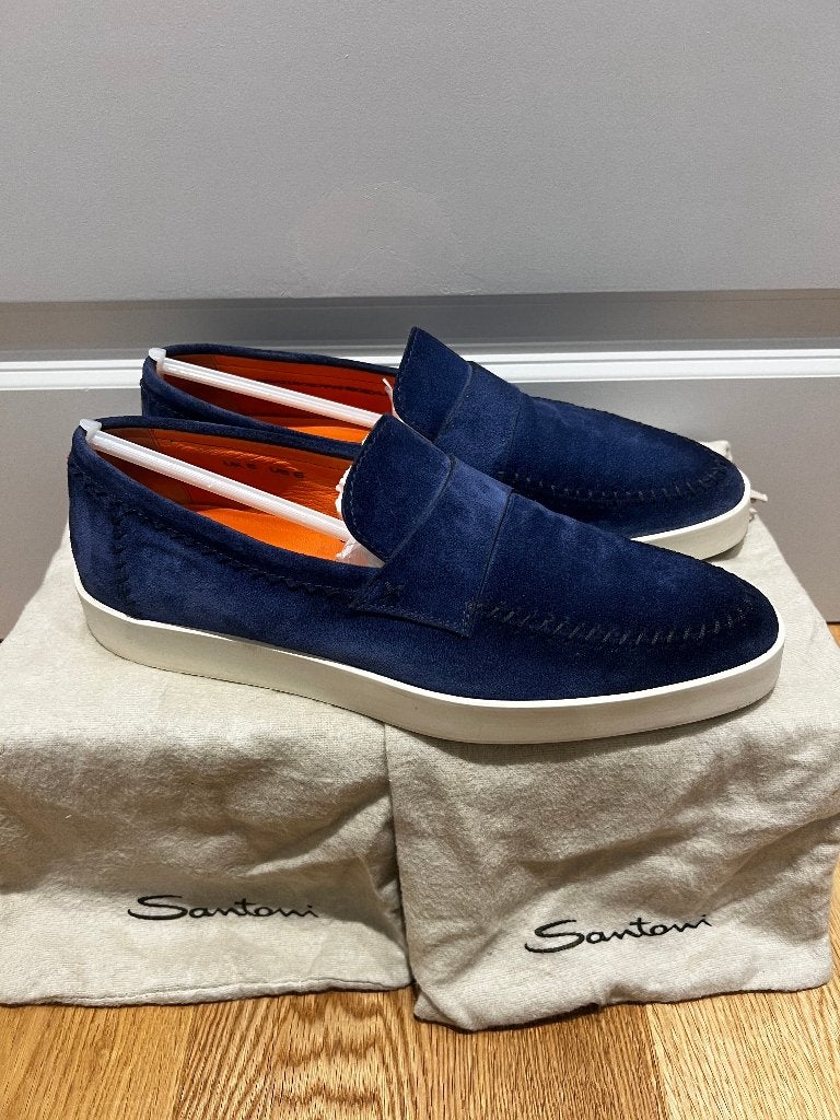 Santoni Loafers | 40 / UK 5 | (439), Loafers, Nieuw, Santoni, Verzenden