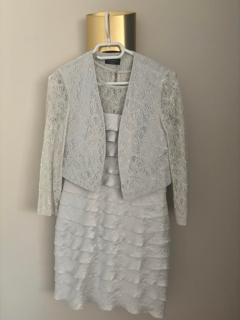 Mooie jurk met bolero, maat S, Ophalen, Cocktailjurk, Zo goed als nieuw, Maat 36 (S)