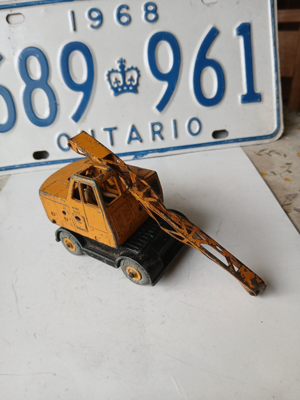 Coles mobile crane. Dinky Supertoys , opknapper, Ophalen of Verzenden, Gebruikt, Auto, Dinky Toys