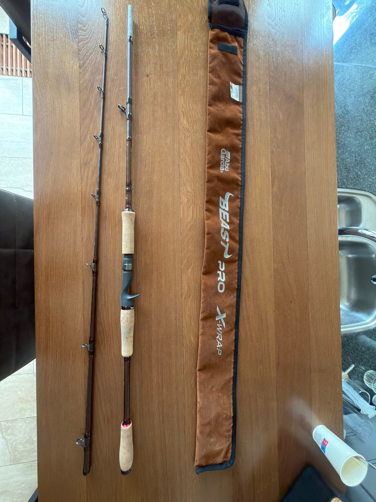 Abu garcia beast pro jerk cast, Ophalen, Zo goed als nieuw, Werphengel