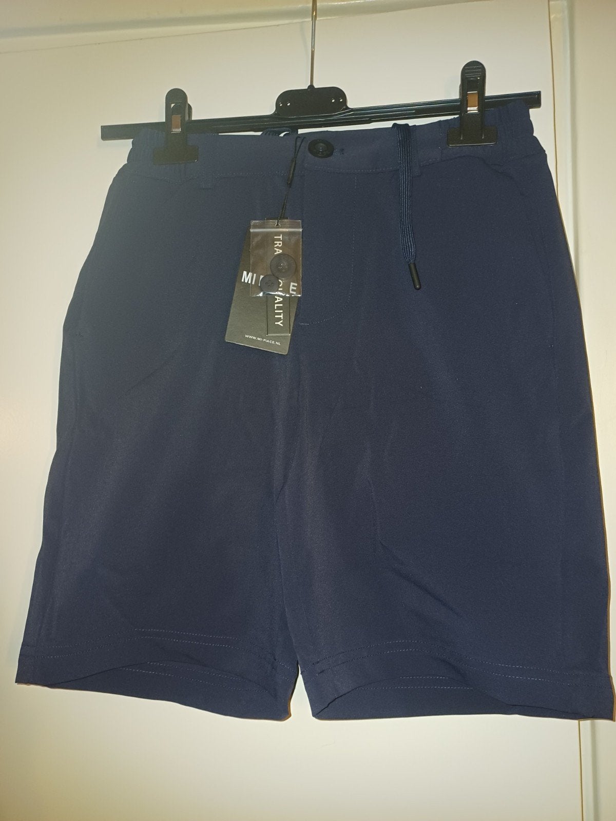 Mi Piace Travel Heren Bermuda Donkerblauw XS, Mi Piace, Mp, Mp, Blauw
