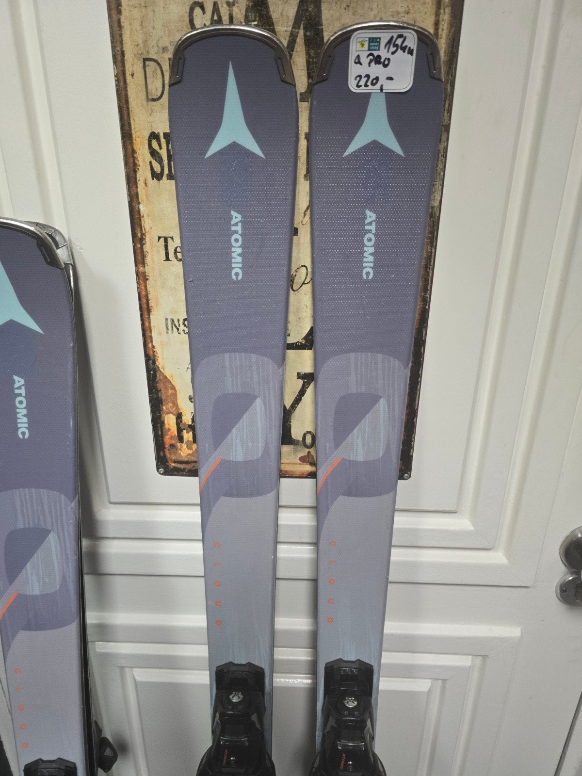 154 DAMES ATOMIC CLOUD Q PRO ALL ROUND CARVE SKI ALL SNEUW, 140 tot 160 cm, Ophalen of Verzenden, Zo goed als nieuw, Carve