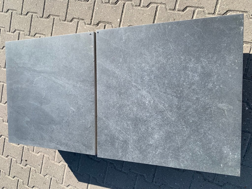 Terrastegel 60x60 keramiek op beton Siena Antracit - J&W 33, Tuin en Terras, Ophalen, Keramiek, Nieuw, Minder dan 5 m²