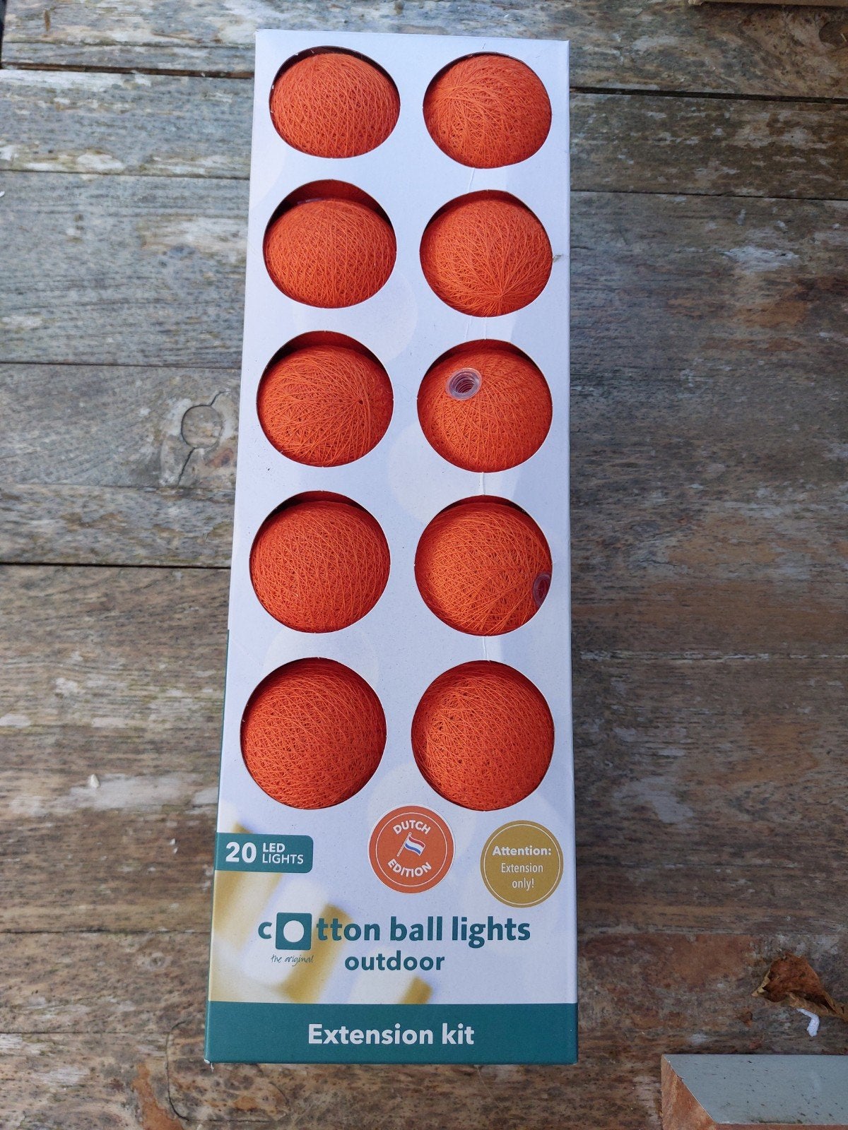 Cotton Ball lights extension kit oranje!, Ophalen of Verzenden, Nieuw