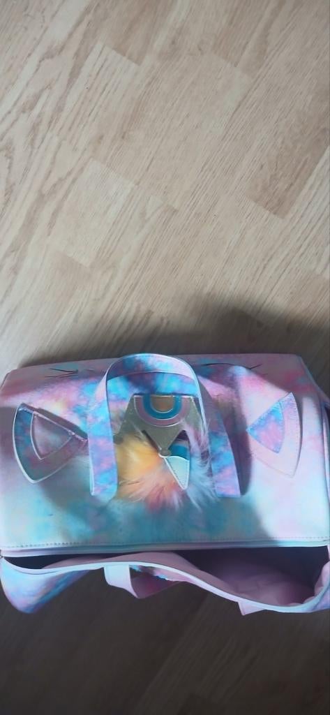 Leuke Unicorn Weekend/Vakantietas - Zo goed als nieuw, Sieraden, Tassen en Uiterlijk, Tassen | Reistassen en Weekendtassen, 40 tot 60 cm
