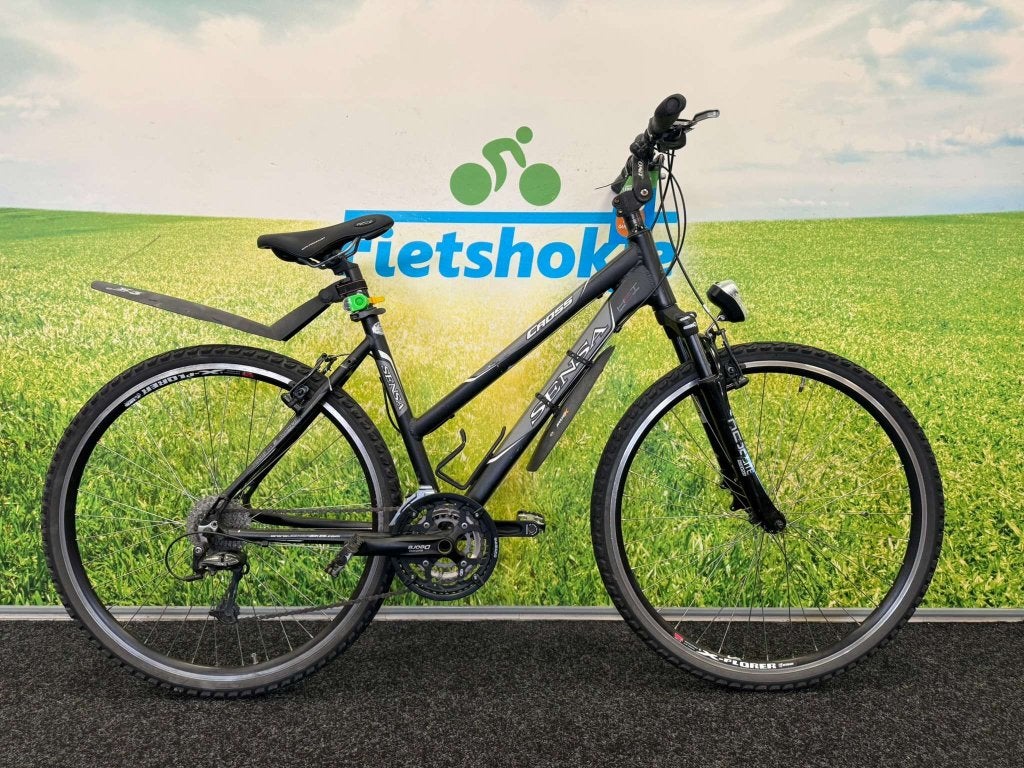 Fietshokje Amersfoort: Sensa Cross Mountainbike V21 H57, Gebruikt, 57 cm of meer, Hardtail, Niet ingevuld