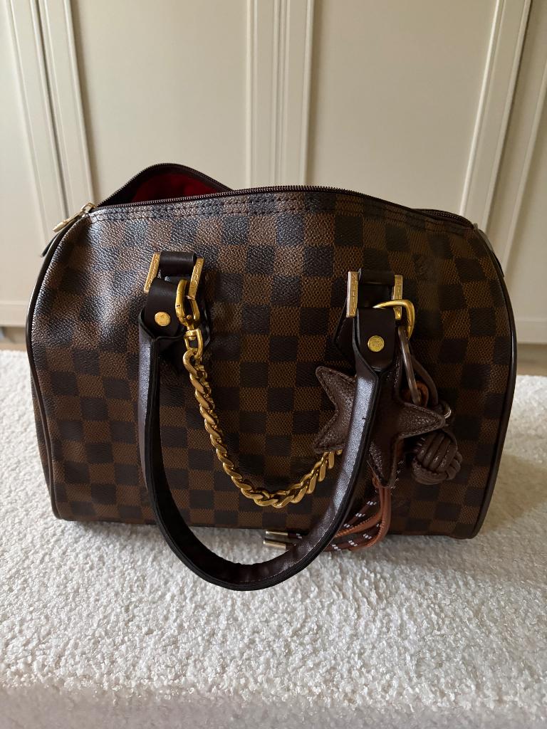 Bruine tas mooie staat, Sieraden, Tassen en Uiterlijk, Tassen | Damestassen, Ophalen of Verzenden, Zo goed als nieuw, Bruin, Handtas