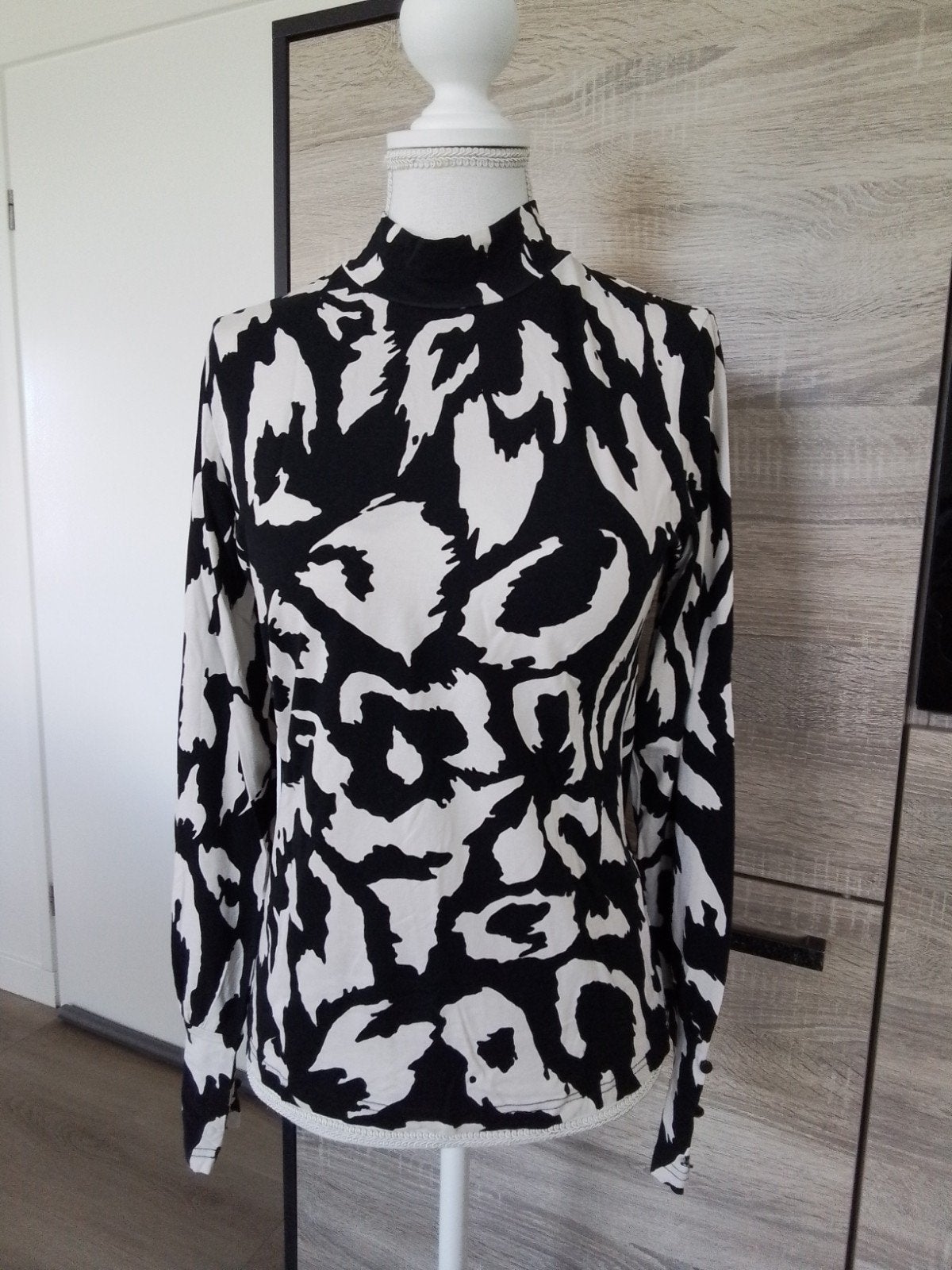 izgst shirt, longsleeve Geisha mt XS, Geisha, Zwart, Ophalen of Verzenden, Zo goed als nieuw