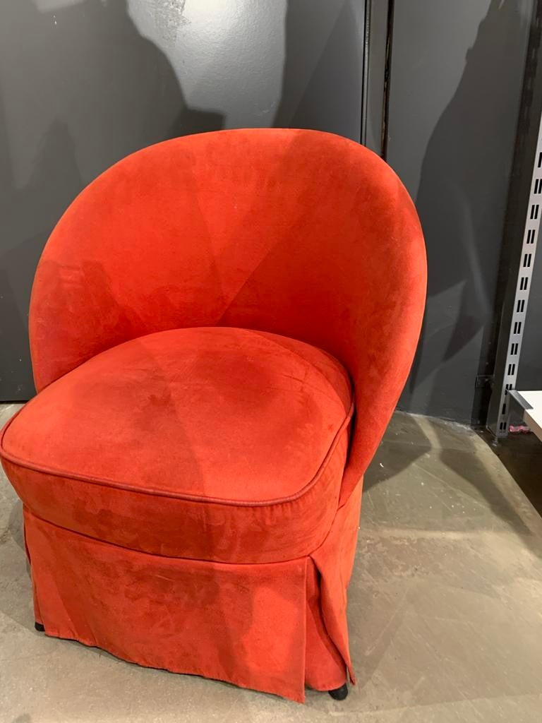 Vintage stoeltje rokmodel, Huis en Inrichting, Stoelen, Ophalen, Gebruikt, Overige kleuren, Eén