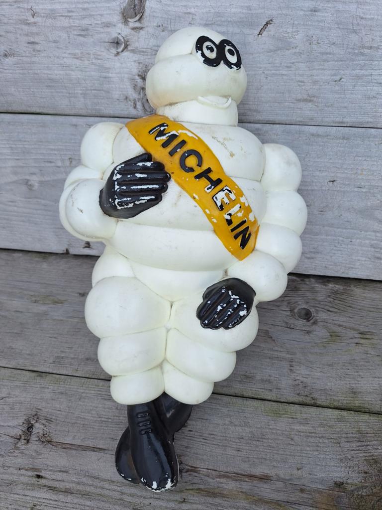 Michelin bibendum, Ophalen of Verzenden, Gebruikt, Reclamebord