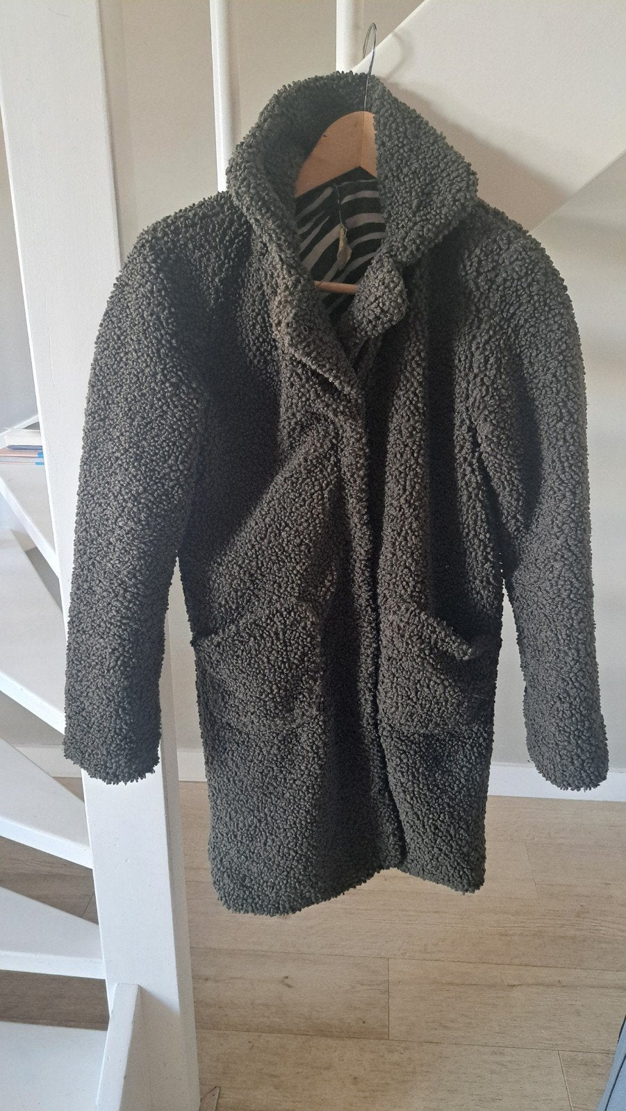 Hema Teddy Jas Maat 158/164, Ophalen of Verzenden, Gebruikt, Meisje, Jas