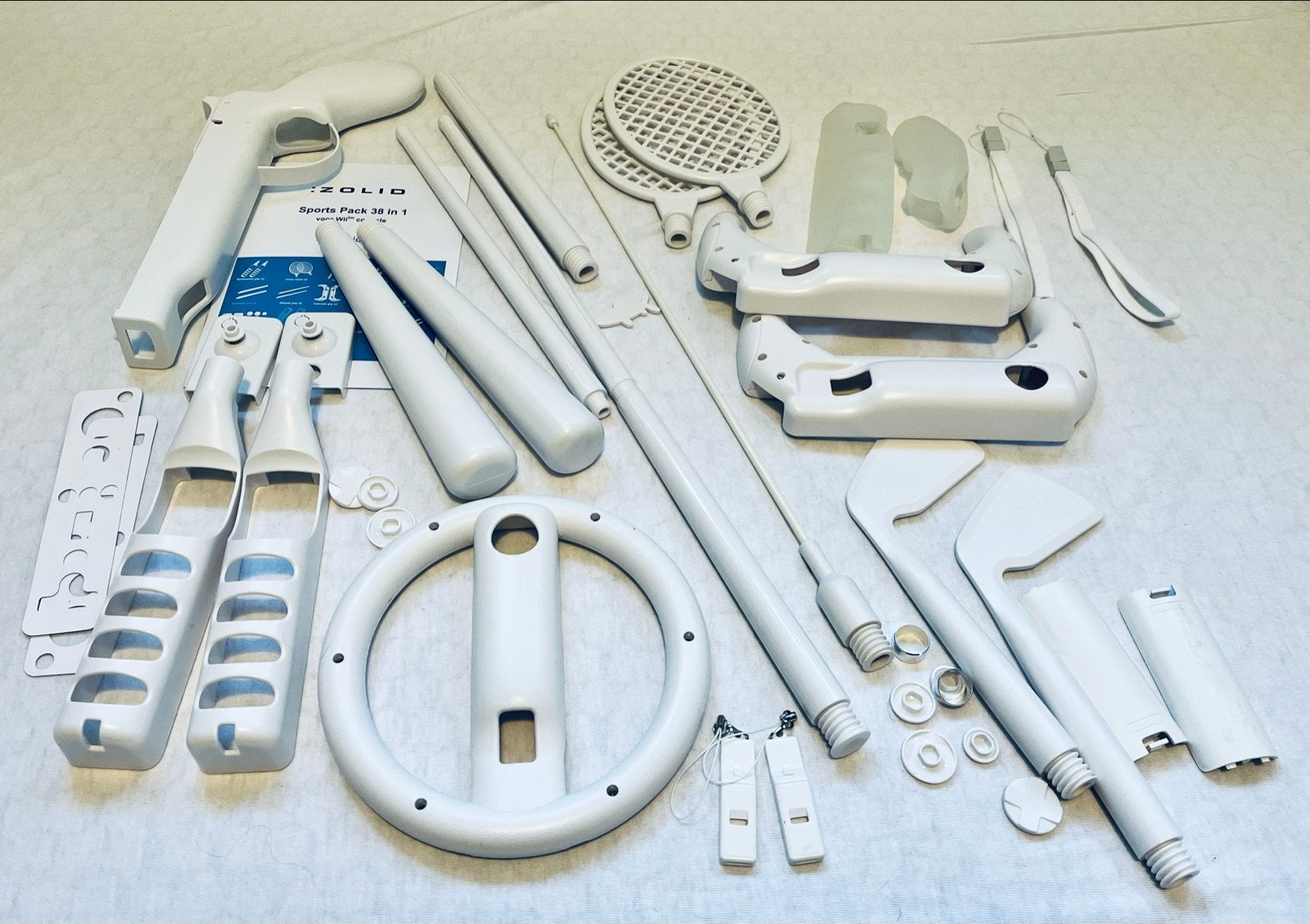 Zolid Sports Pack 38-in-1 voor Nintendo Wii - Wit, Nintendo, Zo goed als nieuw, Overige typen, Overige merken
