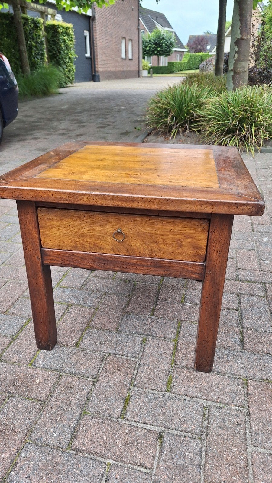 Bijzettafel 62x62x54 cm - Zo goed als nieuw, Vierkant, 55 tot 75 cm, Zo goed als nieuw, Hout