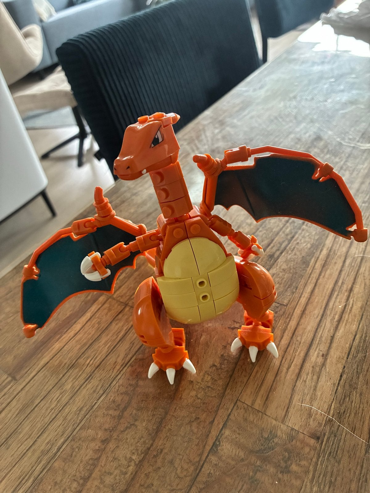 Mega Construx Pokémon Charizard bouwset, Ophalen of Verzenden, Zo goed als nieuw, Overige merken