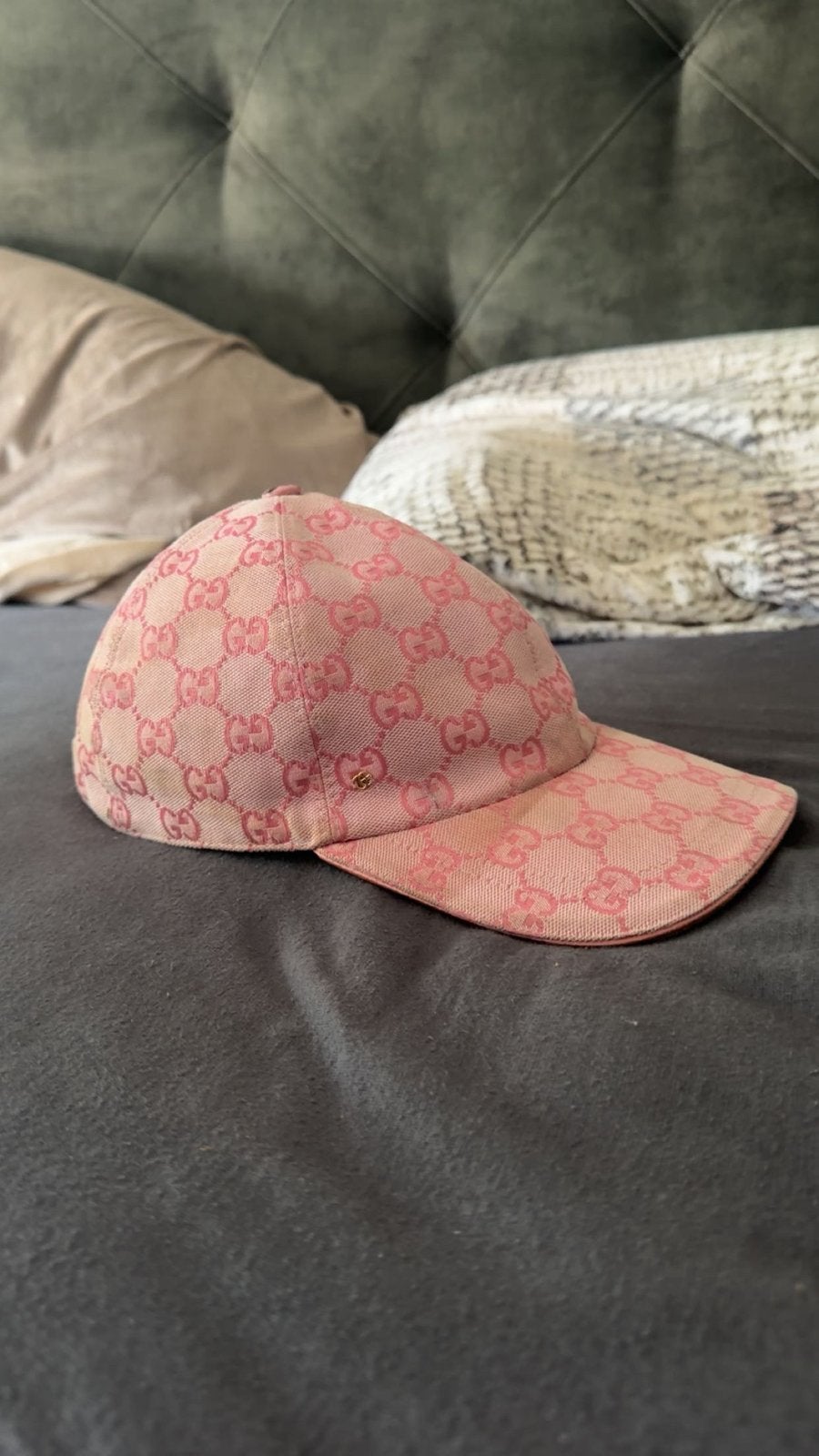 Originele Gucci Pet - Roze Monogram - Maat S, Ophalen, Gedragen, Pet