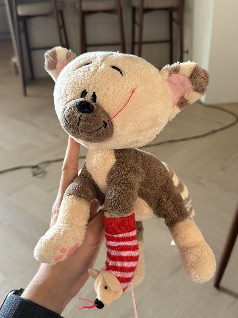 Diddl Milimits knuffel originele Depesche kat met label, Ophalen of Verzenden, Overige figuren, Gebruikt, Knuffel