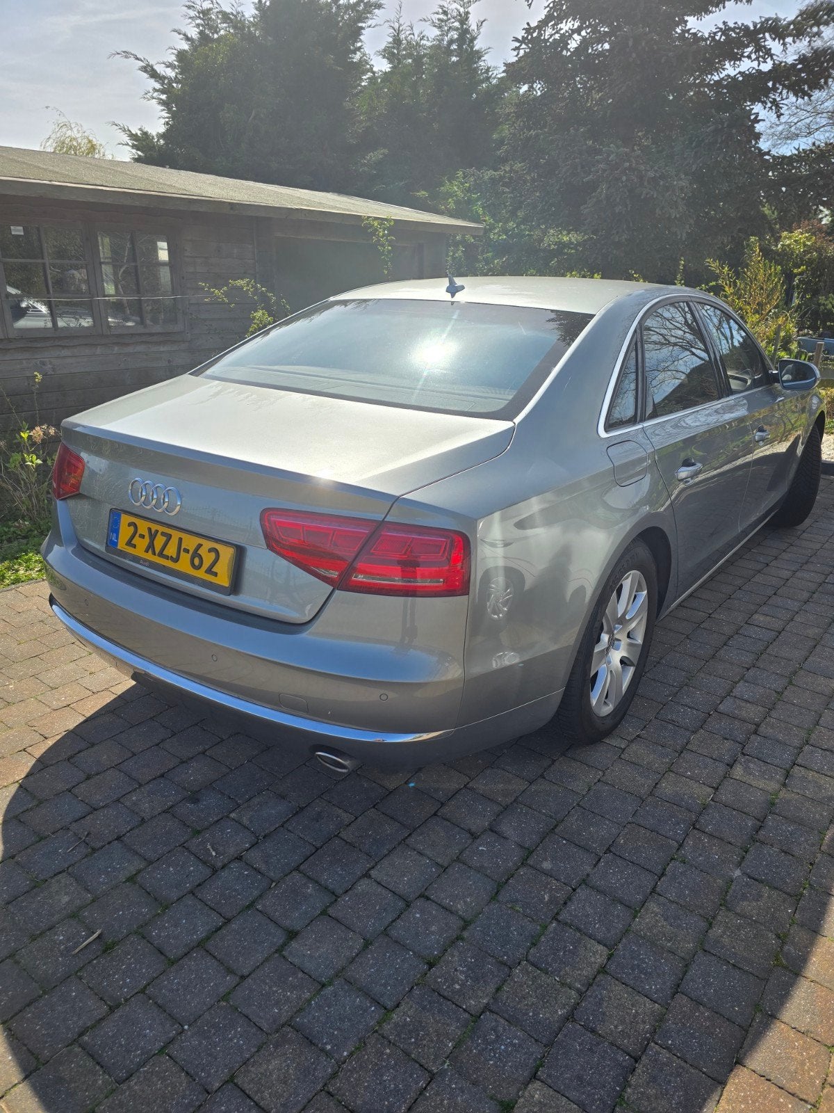 Audi A8 3.0TDI 184KW Quattro Tip8 2013 Grijs, Auto's, Audi, Automaat, Diesel, Particulier, Sedan