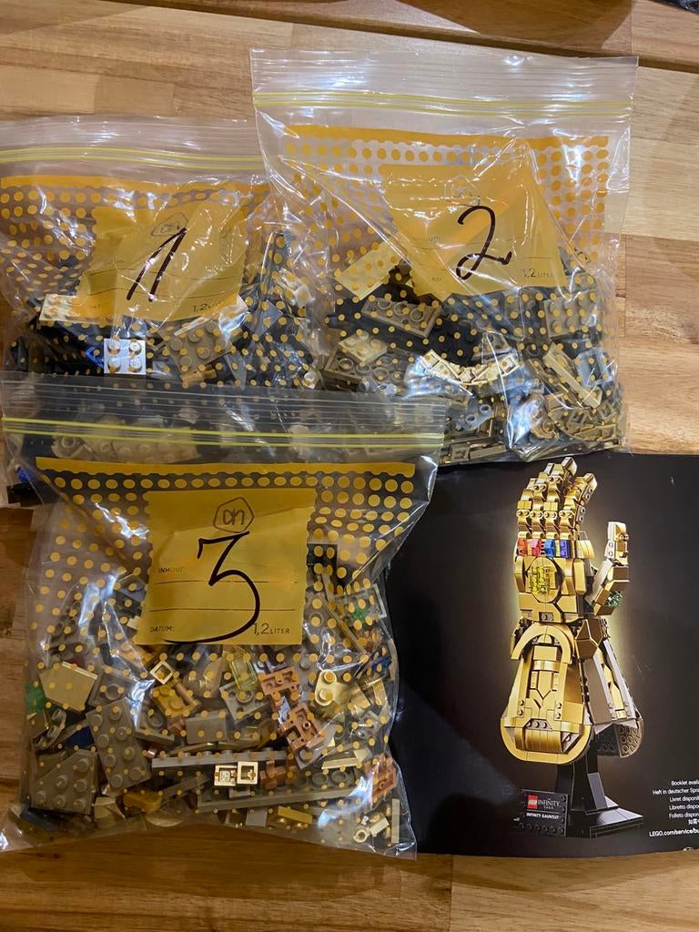 Lego Marvel 76191 Infinity Gauntlet, Marvel, Lego, Compleet, Ophalen of Verzenden
