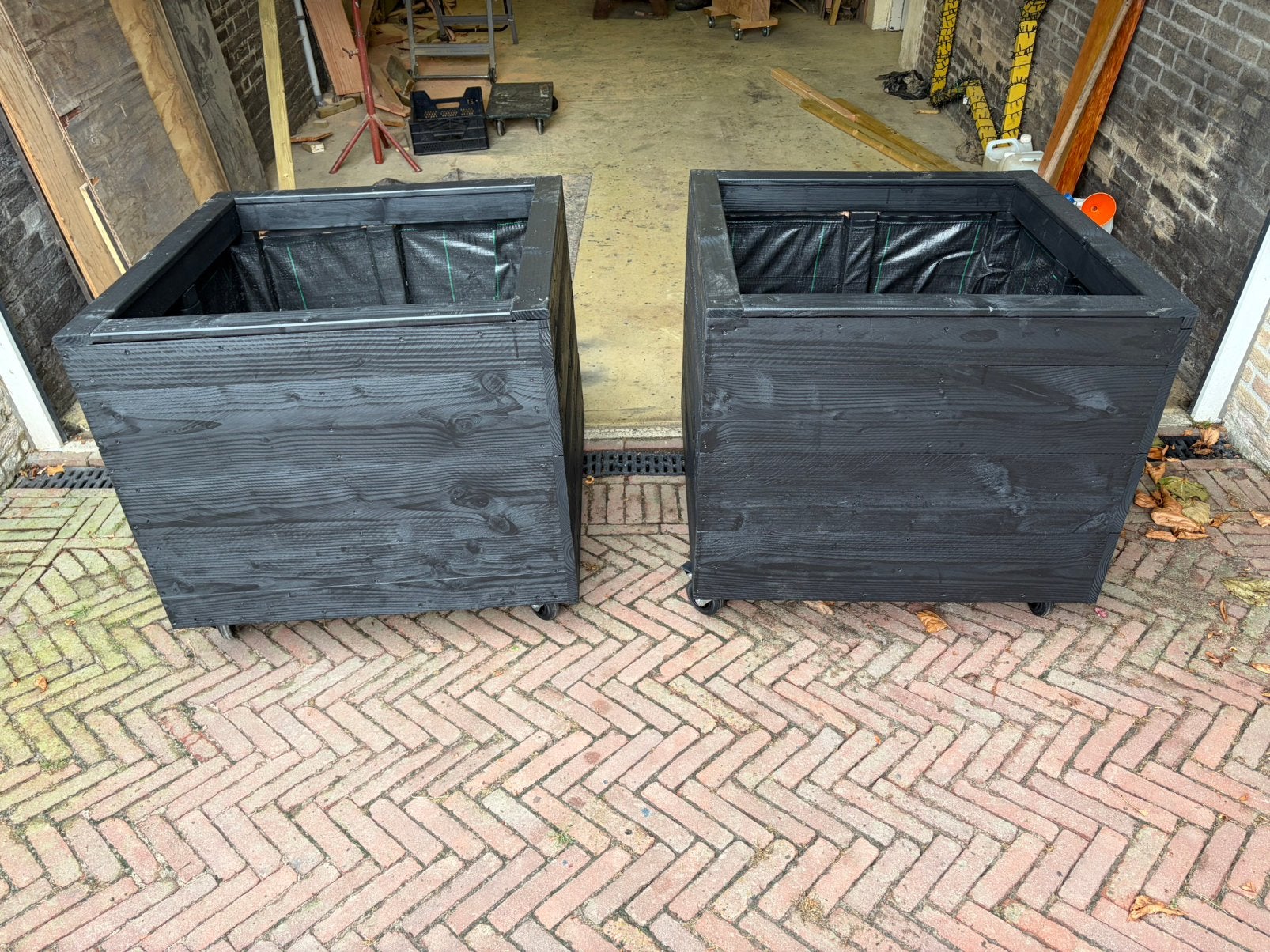 Plantenbakken/boombakken op maat gemaakt, Ophalen, Nieuw, Hout, Binnen