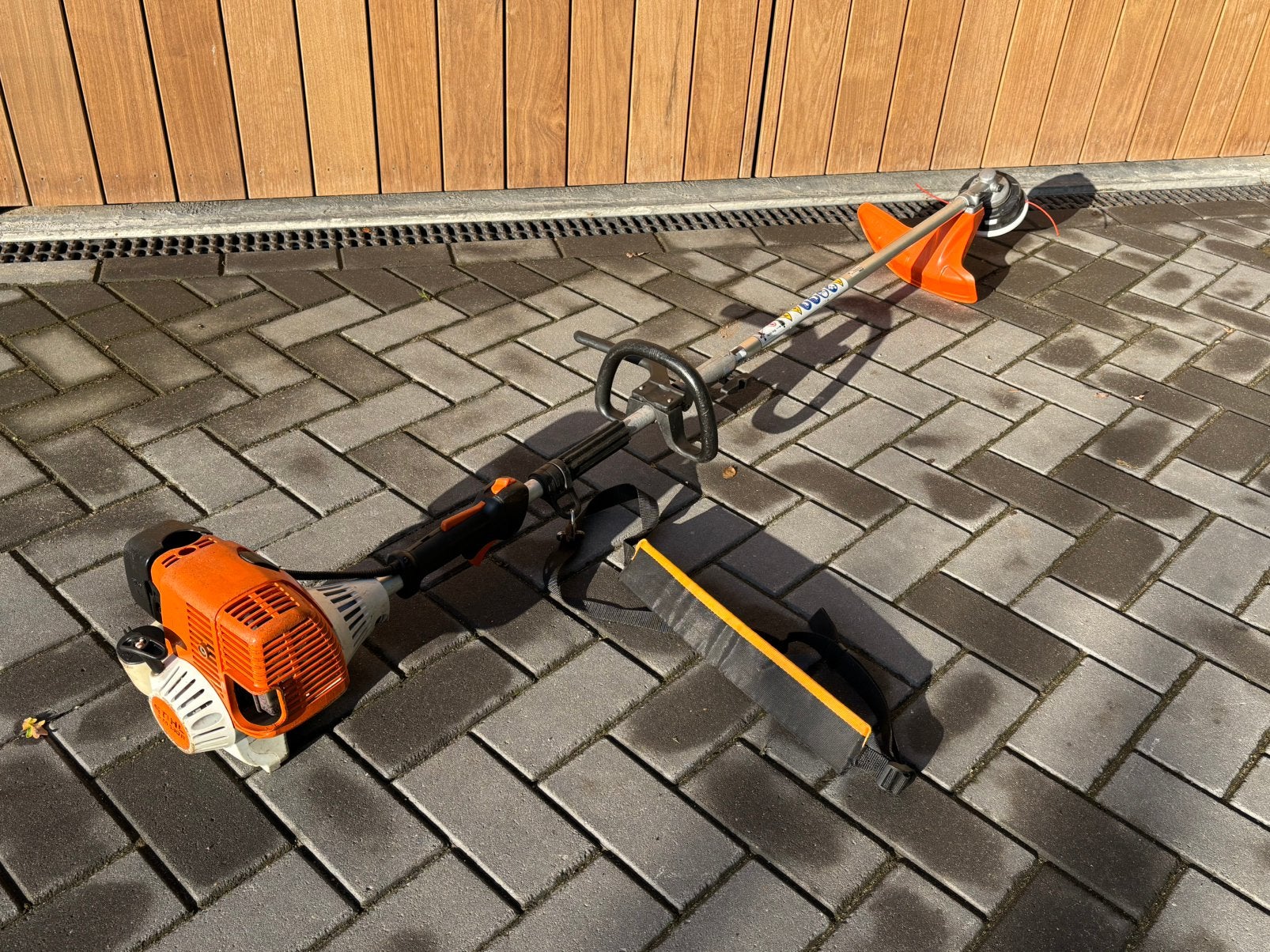 Stihl KM 130 R combimotor met FS-KM bosmaaier zeer nette!!, Benzine, ., Stihl, Ophalen of Verzenden