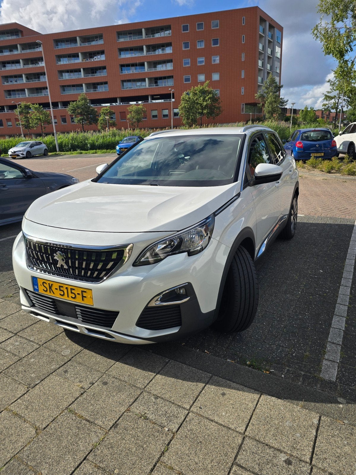 Peugeot 3008 1.2 Puretech 130pk S&S 2018 Wit, 1199 cc, Leder en Stof, Wit, Origineel Nederlands