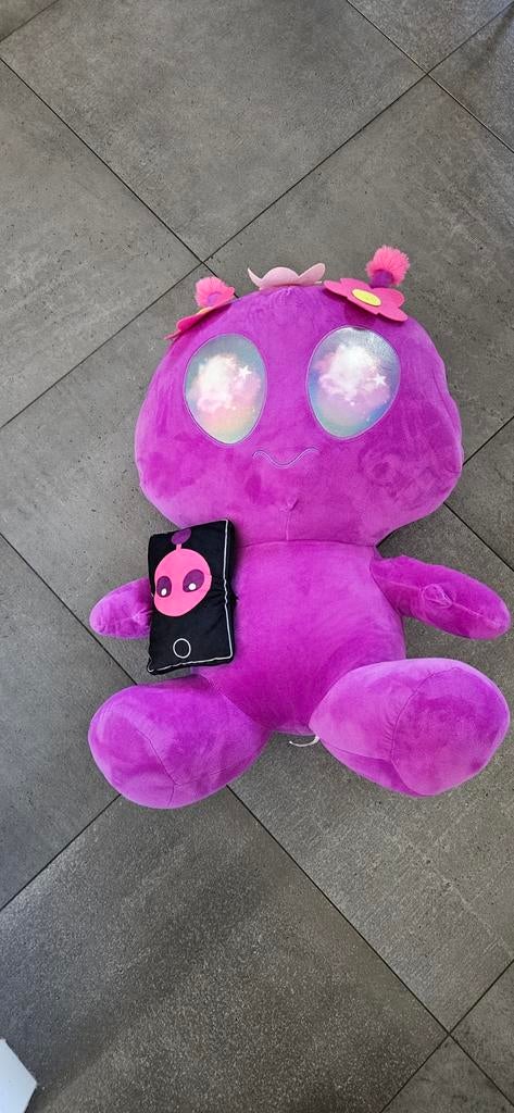 Grote Alien Knuffel - 80x45 cm, Ophalen of Verzenden, Nieuw, Overige typen