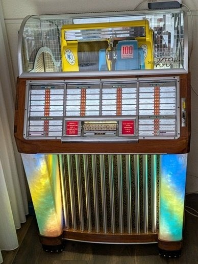 Seeburg M 100 C Jukebox, Gebruikt, 1950 tot 1960, Seeburg, Ophalen