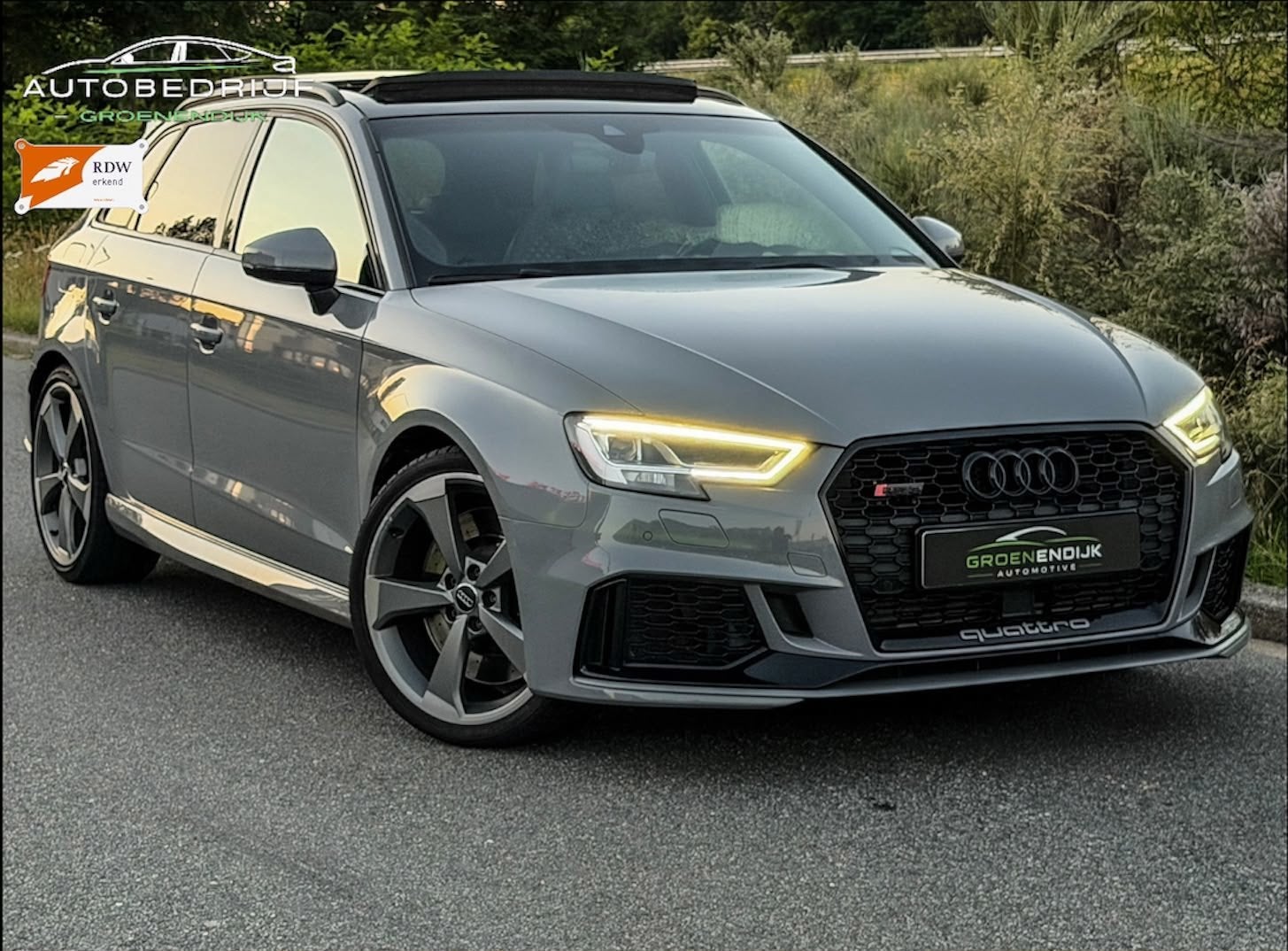 Audi A3 Sportback 2.5 TFSI RS 3 quattro RS-SEATS CAM PANO PD, Auto's, Audi, Automaat, Gebruikt, RS3, 1505 kg