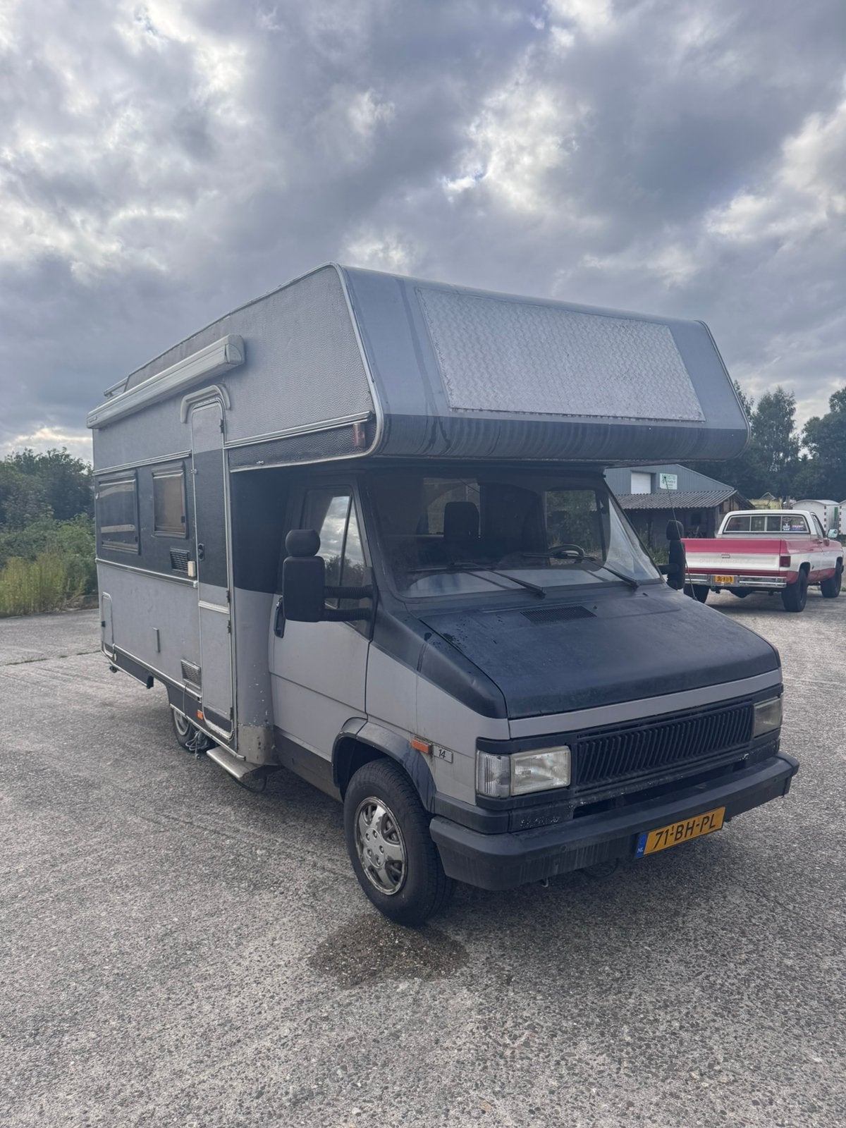 Fiat Ducato 290 camper 1992 opknapper!, Caravans en Kamperen, Campers, Standaard zit, Fiat, Particulier, Half-integraal