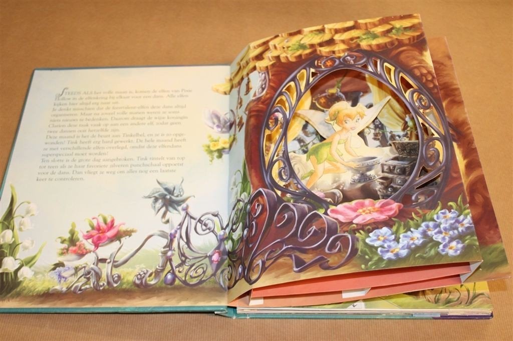 Tinkelbel En De Elfendans — Interactief Pop-Up Boek, Boeken, Ophalen of Verzenden, Zo goed als nieuw