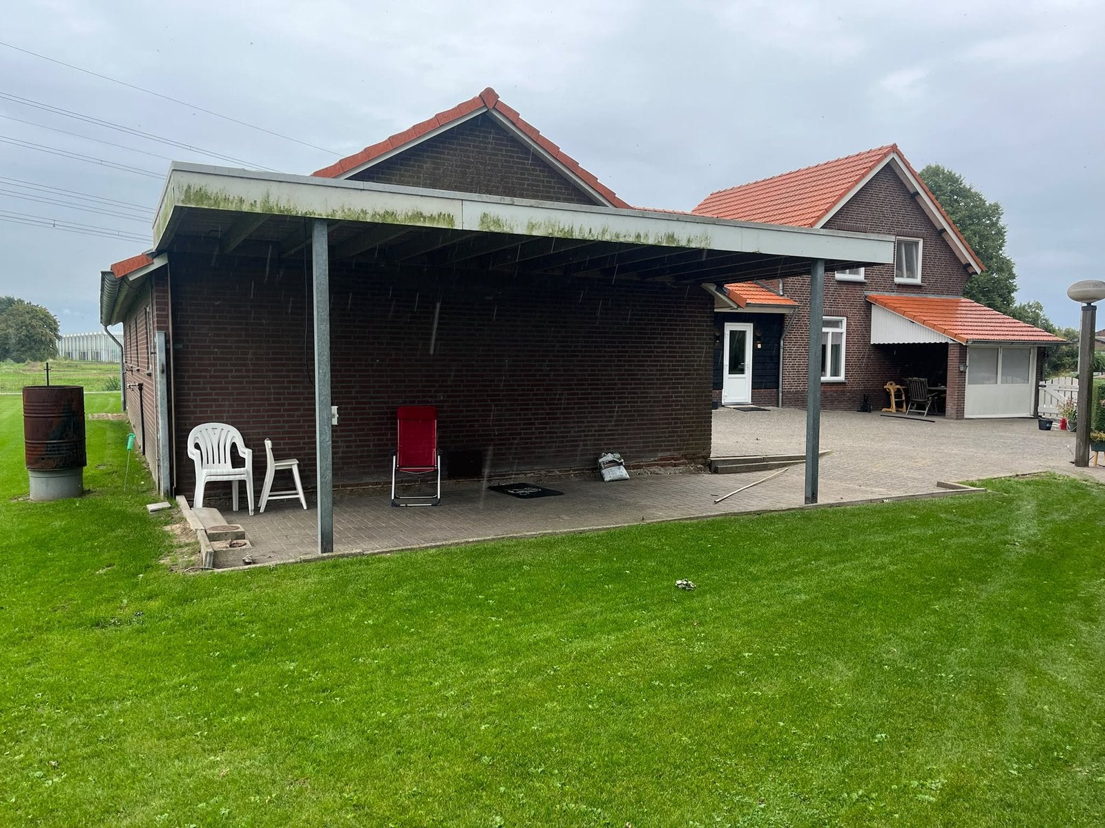 Carport, Ophalen, Overige typen, Zonder ramen, 500 cm of meer