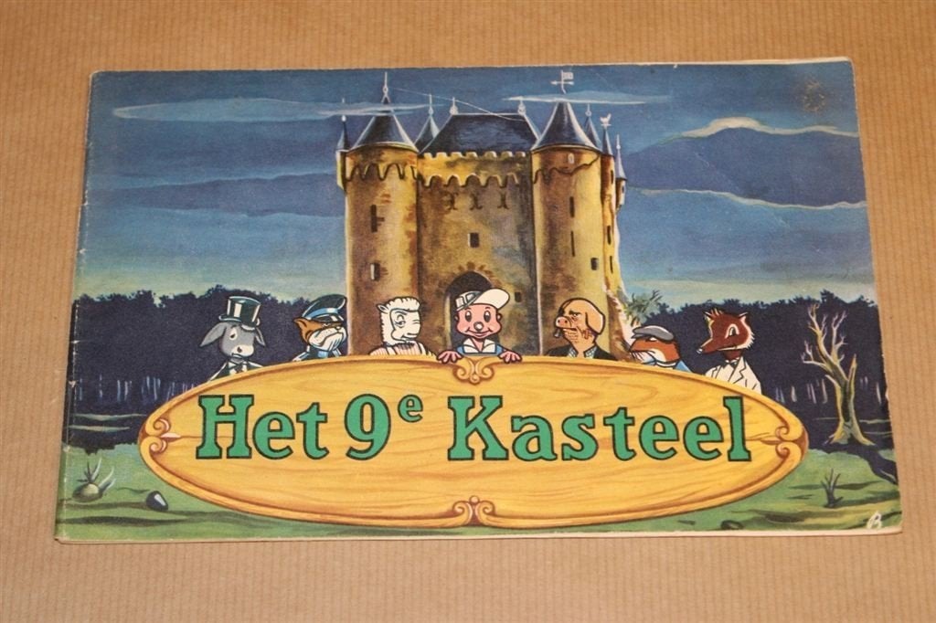 Het 9e Kasteel - Reclameuitgave Empo Rijwielfabriek 1955, Ophalen of Verzenden, Gebruikt, Overige typen