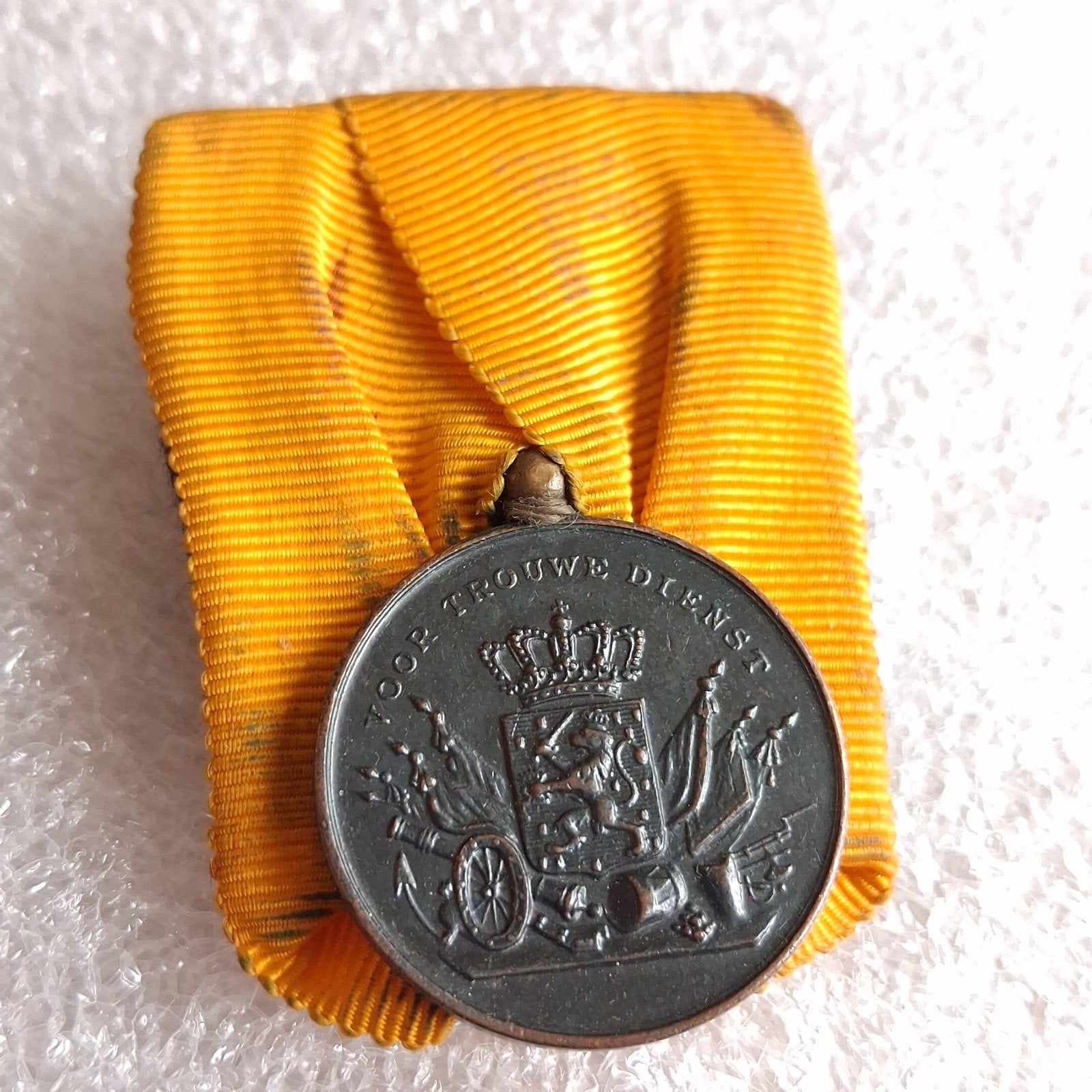 Militaire Onderscheiding Onderofficier 12 jr Trouwe Dienst, Verzenden, Landmacht, Nederland