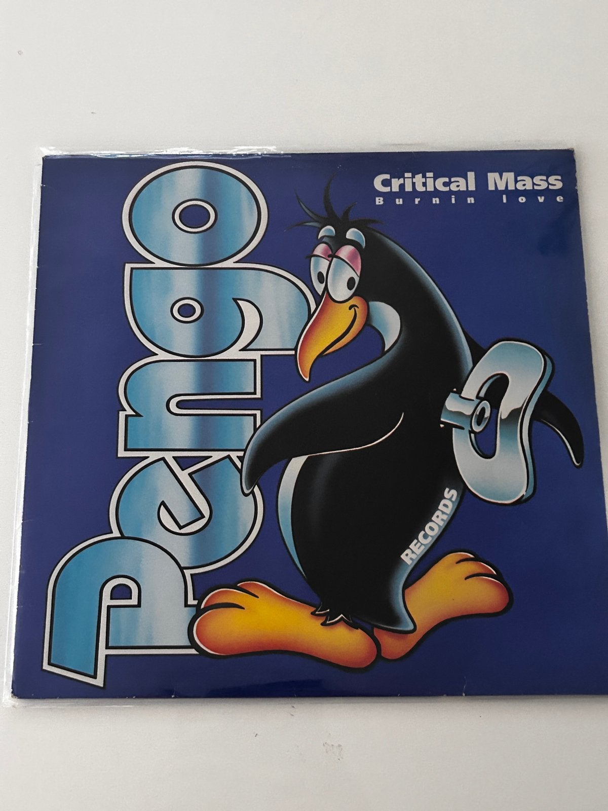 Critical Mass - Burning Love, Ophalen of Verzenden, Zo goed als nieuw, 12 inch