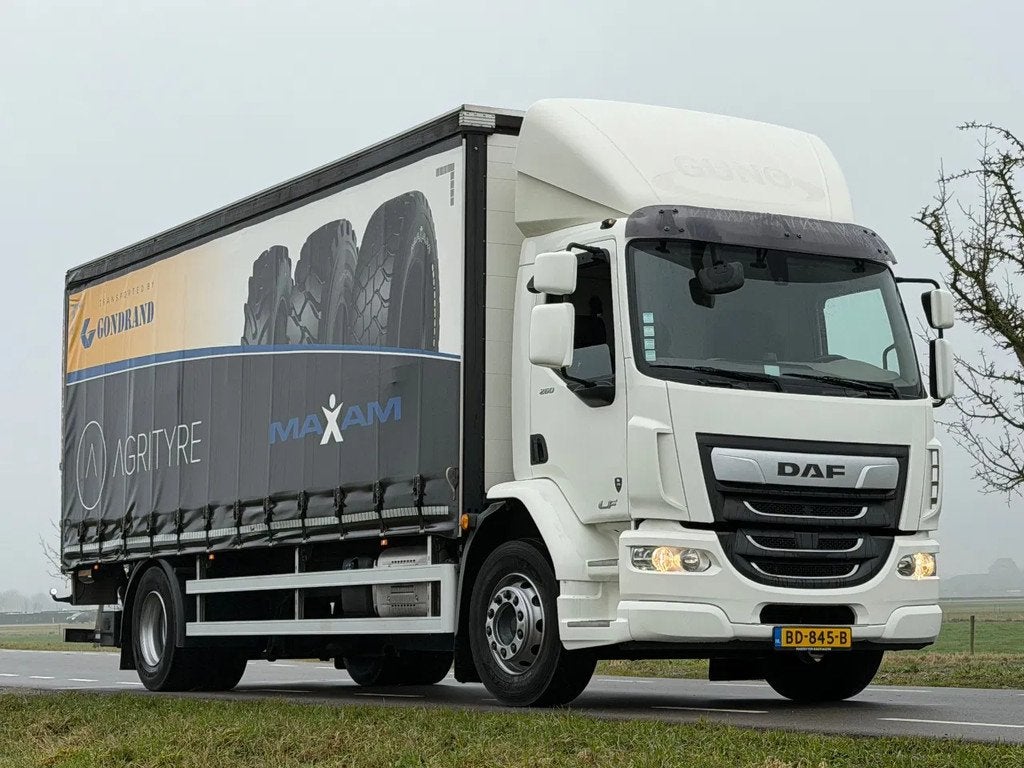 DAF LF 260 (bj 2018), Automaat, Achterwielaandrijving, Bedrijf, Diesel