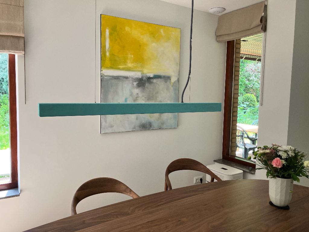 Anour I Model 100 cm hanglamp Oxidized Copper, Ophalen, Zo goed als nieuw, Scandinavisch